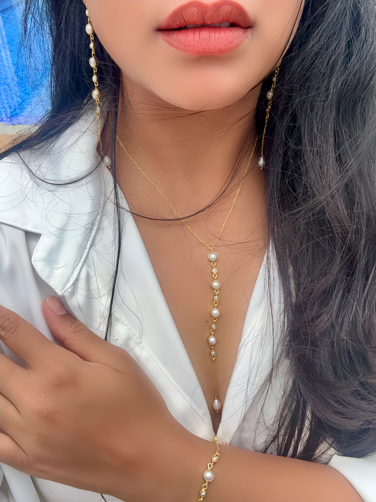 Pearl Chakra Necklace