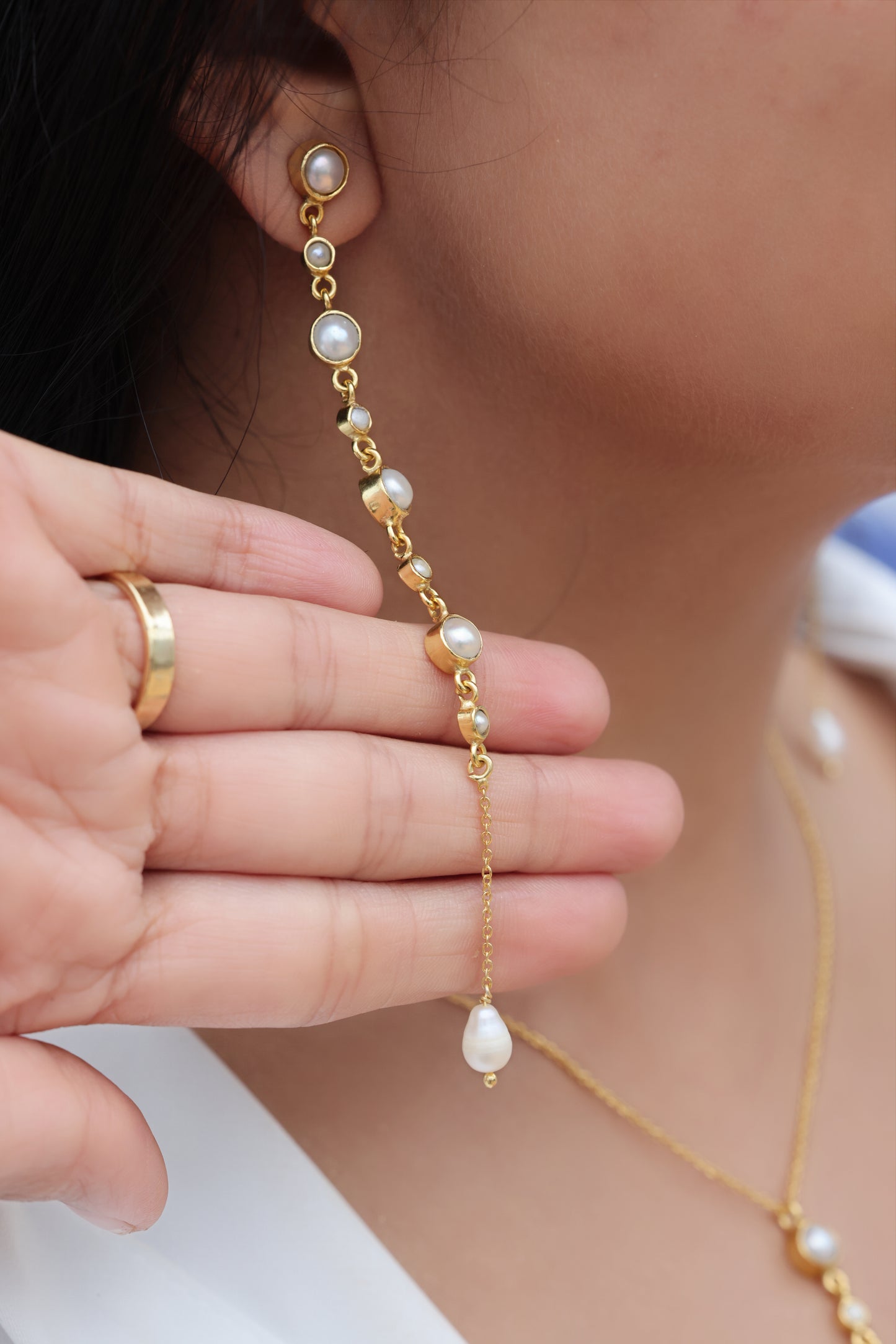 Pearl Chakra Necklace