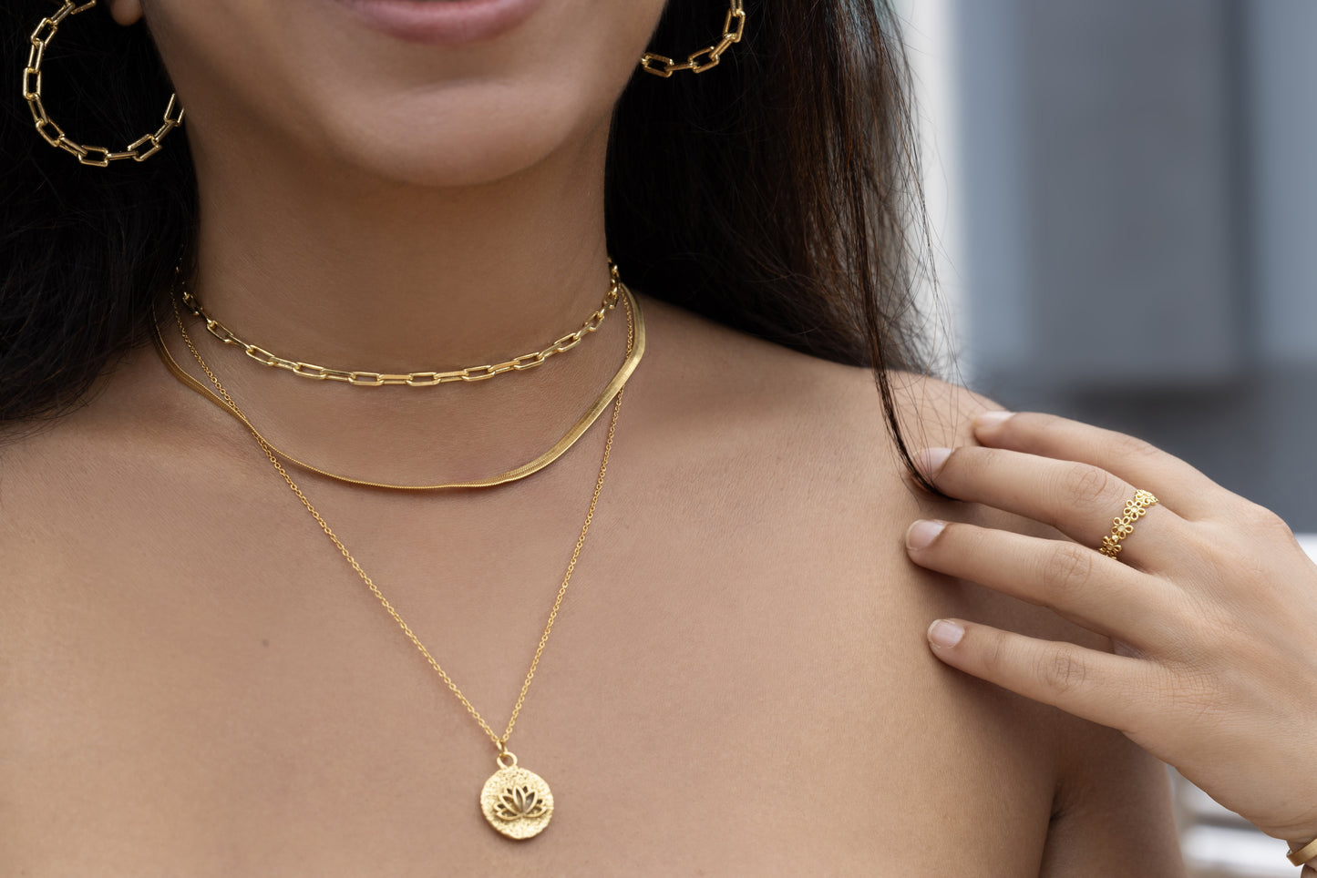 Riha Lotus Pendant