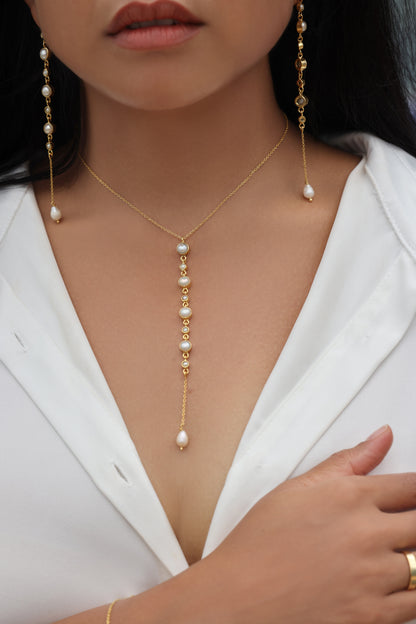 Pearl Chakra Necklace